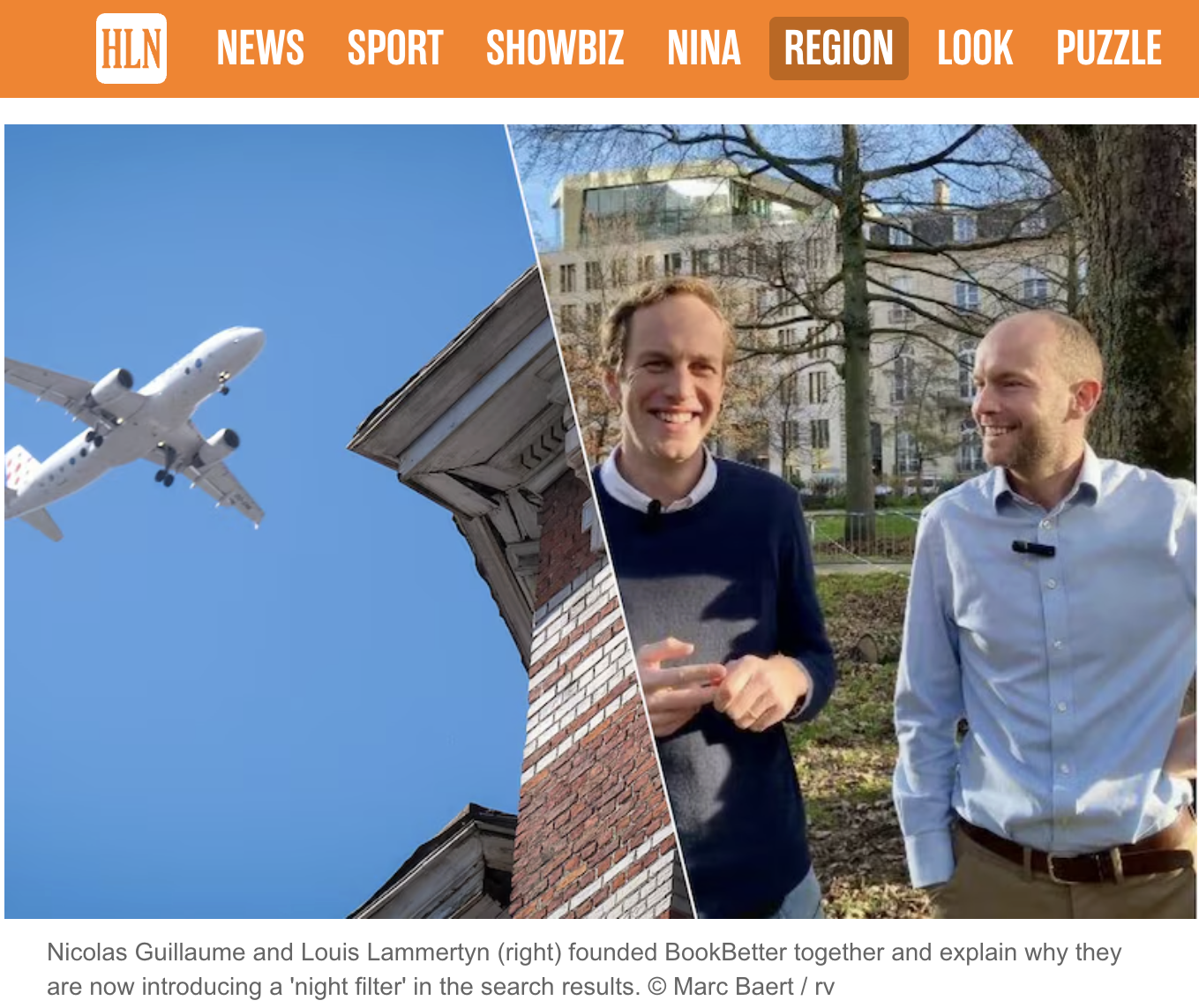 Night Flights and Sleepless Nights: How BookBetter’s New Filter Reached Belgian Media